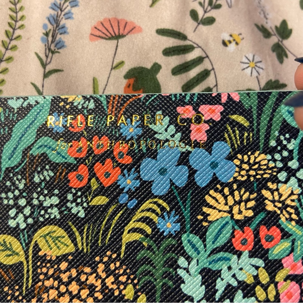 NWOT Anthropologie Rifle Paper Co. Card Holder - Picture 2 of 5